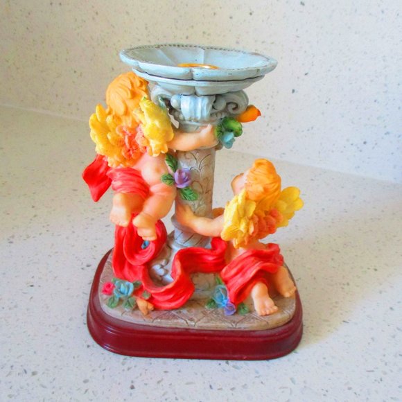 Louis Dionne Cherub Angels Candle Holder - Picture 7 of 9
